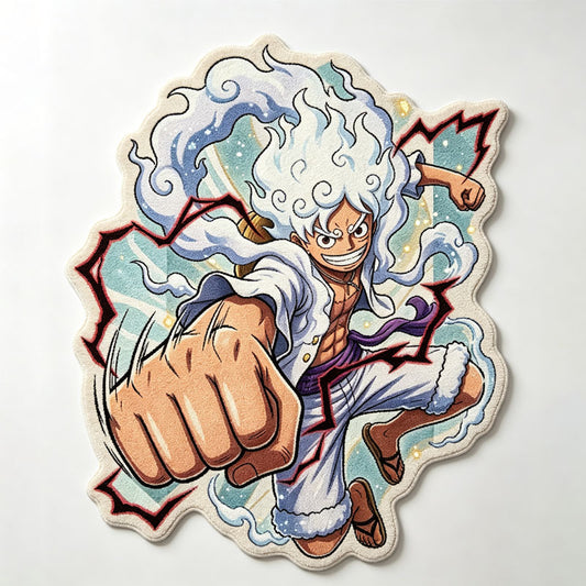 One Piece Gear 5 Luffy Rug