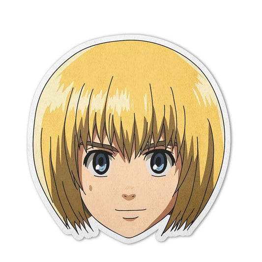 Armin Arlert Shaped Rug Custom Attack On Titan