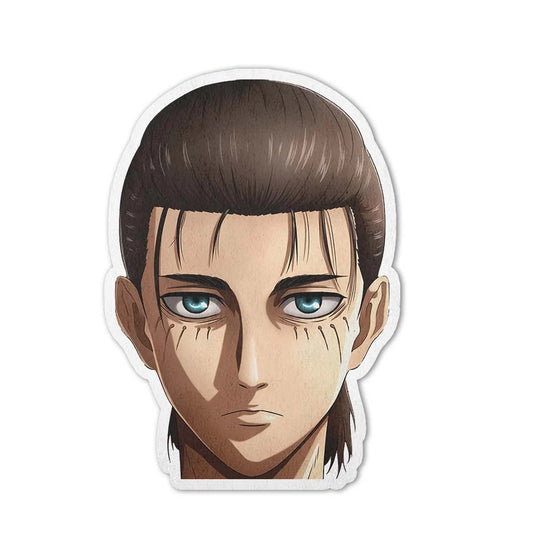 Eren Yeager Shaped Rug Custom Attack On Titan
