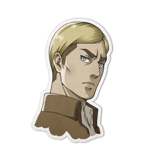 Erwin Smith Shaped Rug Custom Attack On Titan