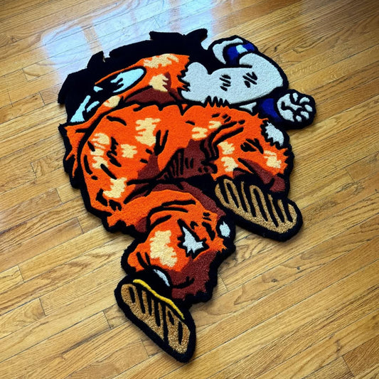 Dragon Ball Defeat Yamcha Rug