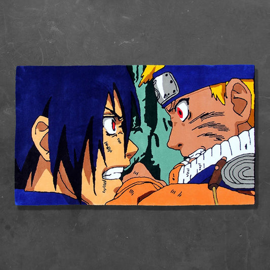 Naruto vs Sasuke Battle Rug