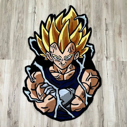 SUPER SAIYAN VEGETA RUG