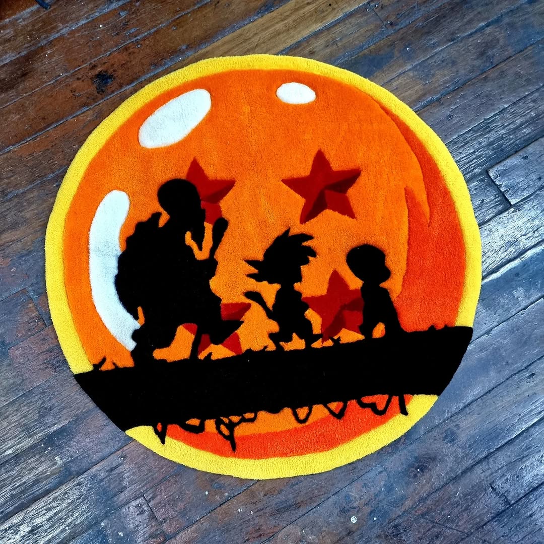 Four-Star Dragon Ball Rug