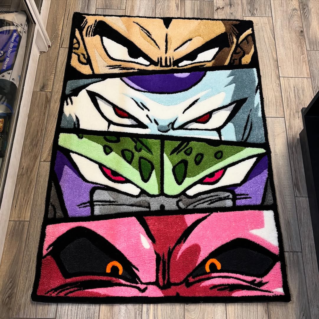 Dragon ball Z Eye rug