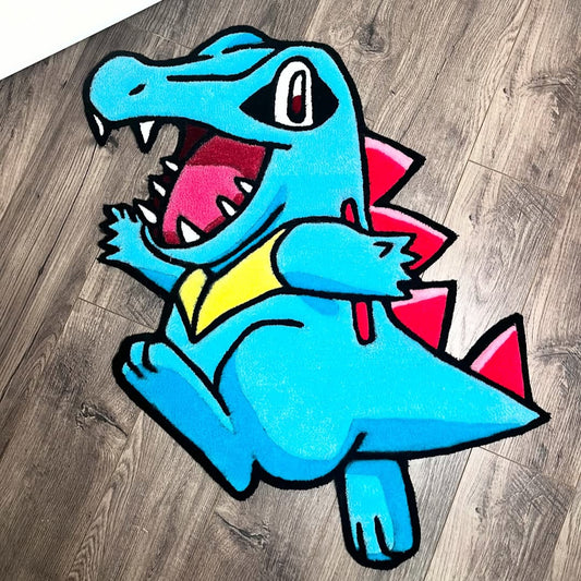Pokémon Totodile Rug