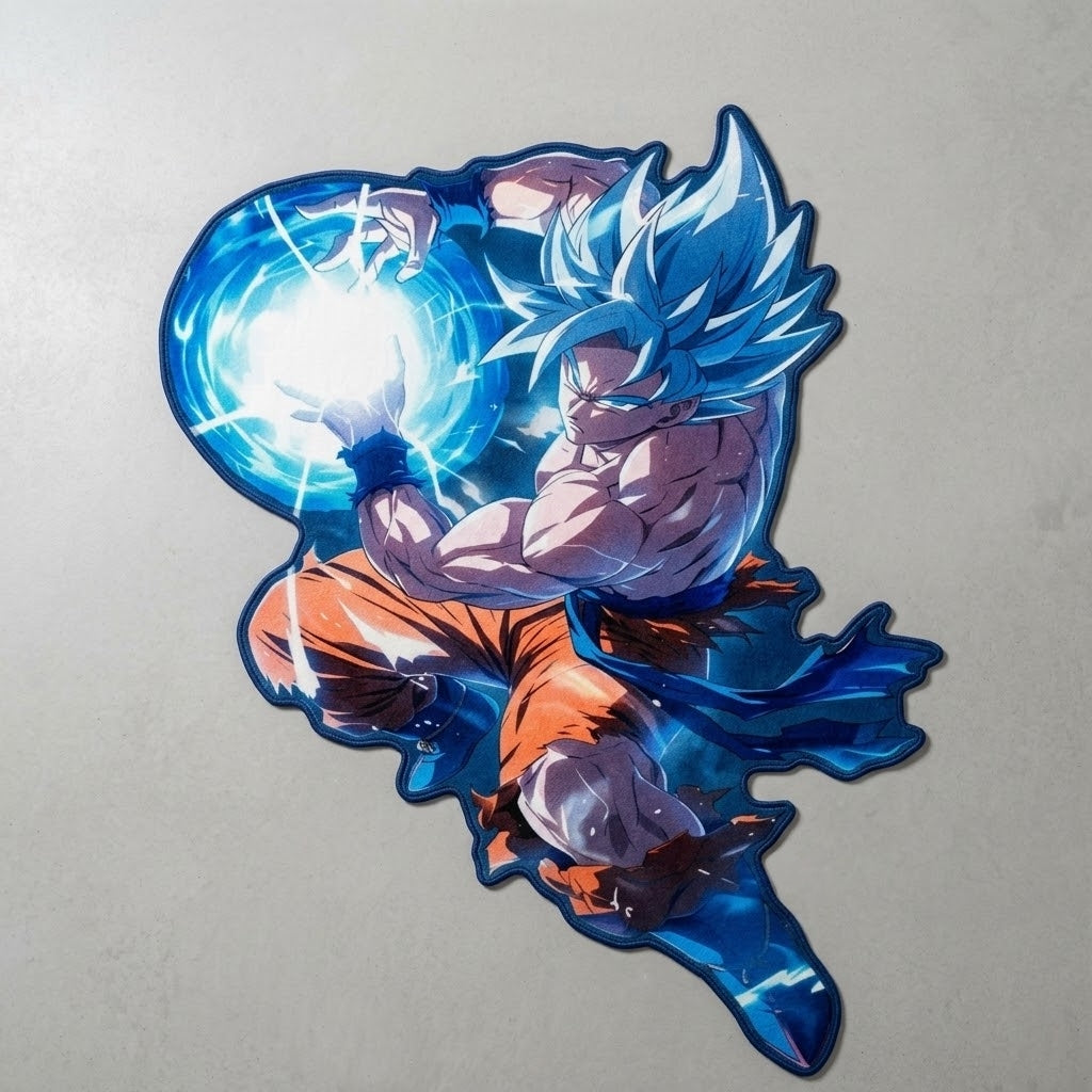 Ultra Instinct Goku Rug