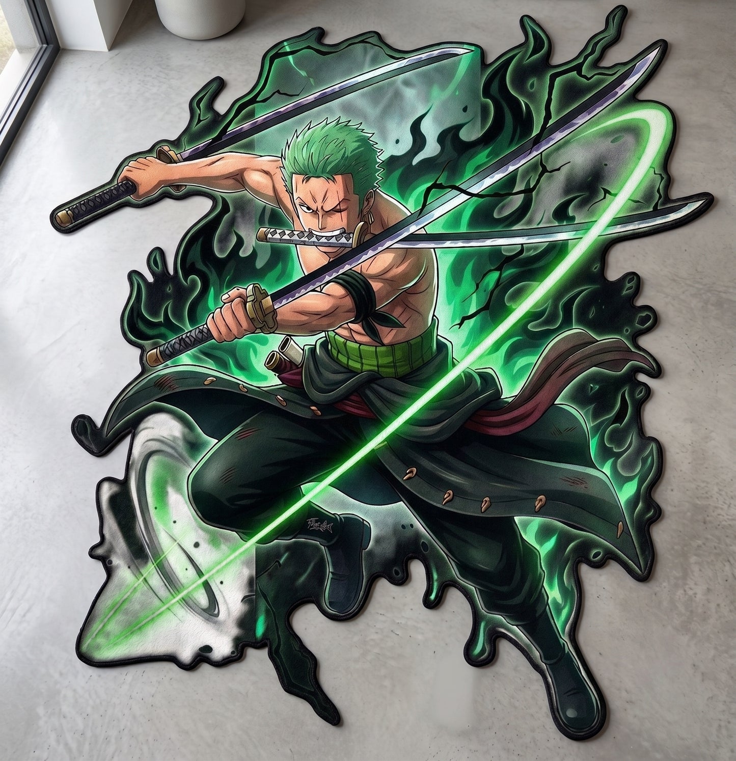 Zoro Battle Rug