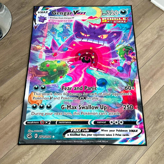 Gengar VMAX Pokémon Card Rug