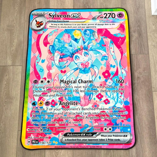 Sylveon EX Pokémon Card Rug