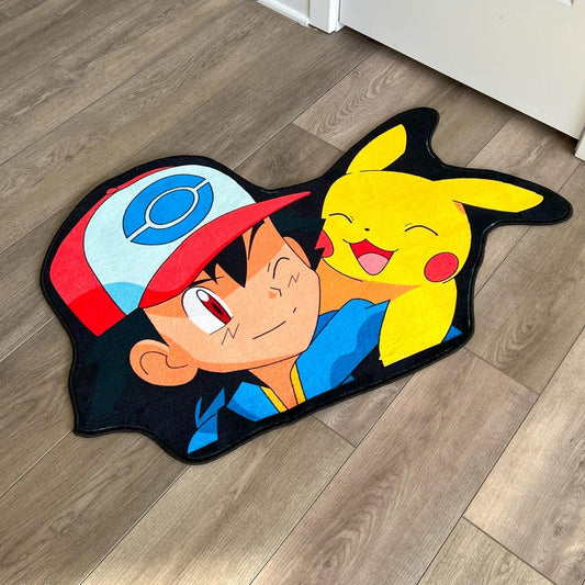 Ash and Pikachu Pokémon Rug
