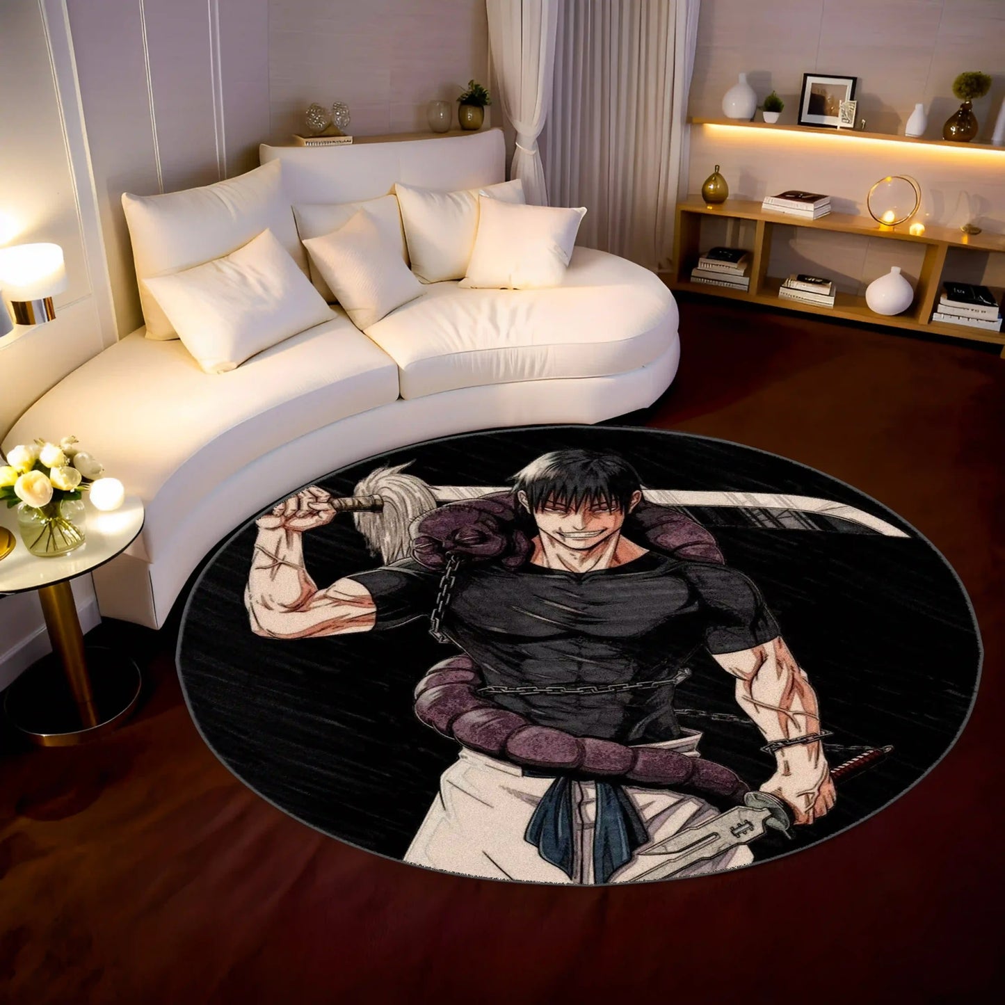 Toji Round Rug