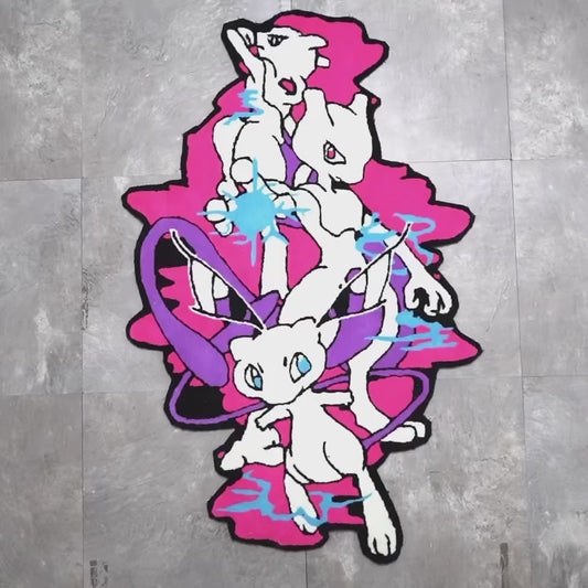 Pokémon Mewtwo Rug