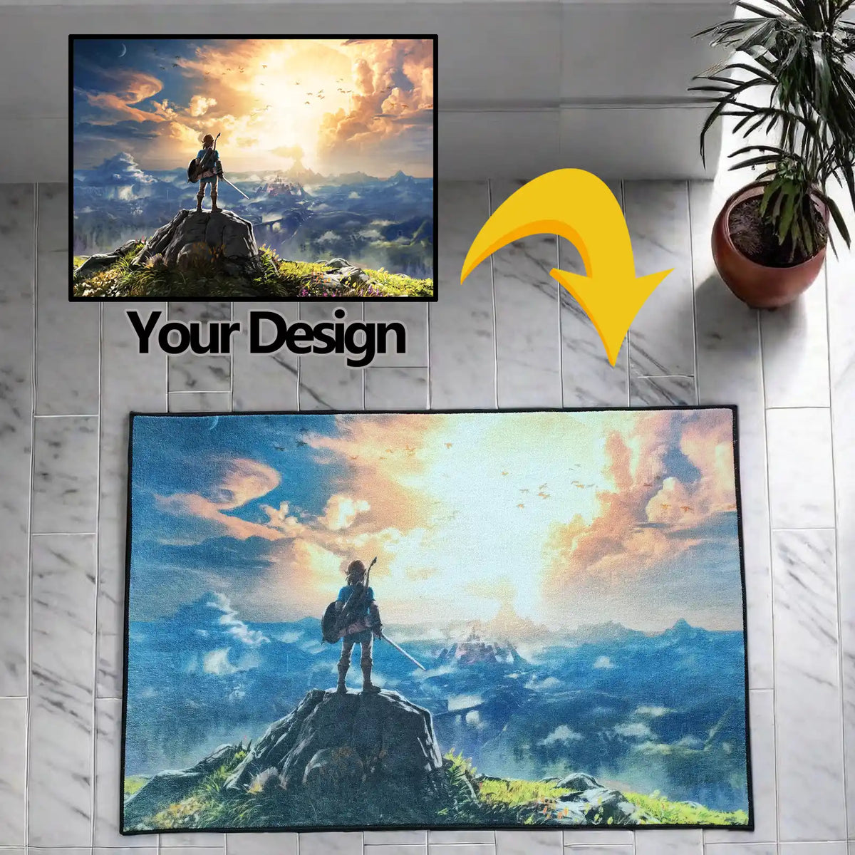 Trigun Rug Design Your Own Rug – Unique Style for Every Space – otakurug